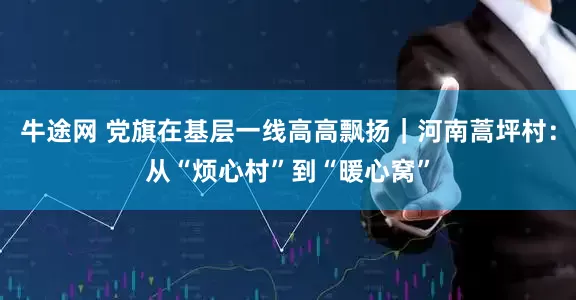 牛途网 党旗在基层一线高高飘扬｜河南蒿坪村：从“烦心村”到“暖心窝”