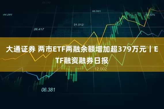 大通证券 两市ETF两融余额增加超379万元丨ETF融资融券日报