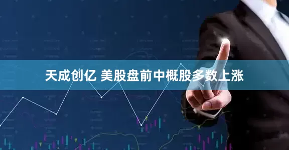 天成创亿 美股盘前中概股多数上涨