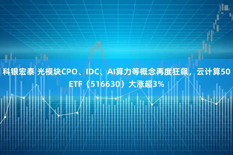科银宏泰 光模块CPO、IDC、AI算力等概念再度狂飙，云计算50ETF（516630）大涨超3%